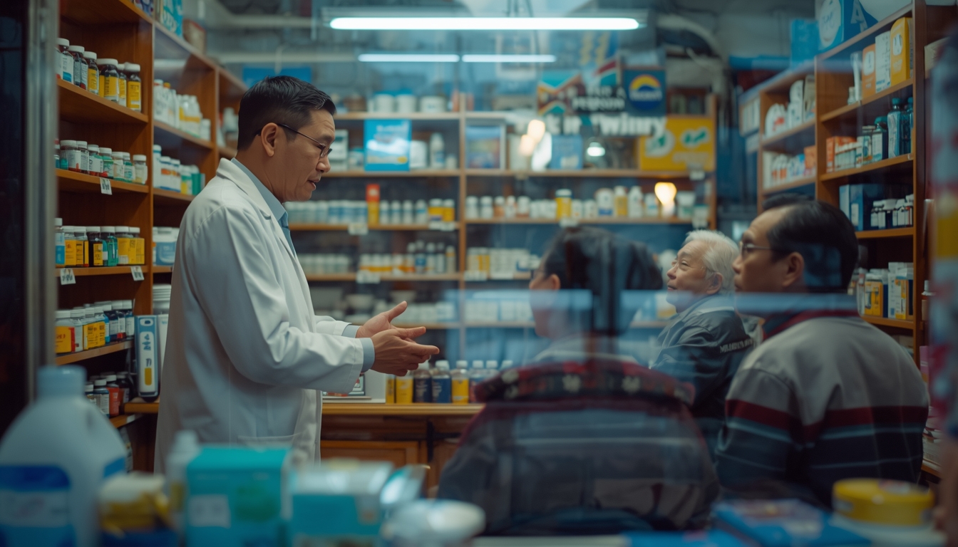 社區健康管理生態系場景示意